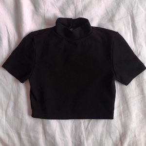 Fashion Nova Black Crop Top
